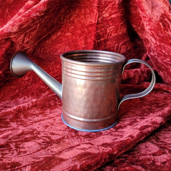 Vintage brass watering can - Picture 4 of 4